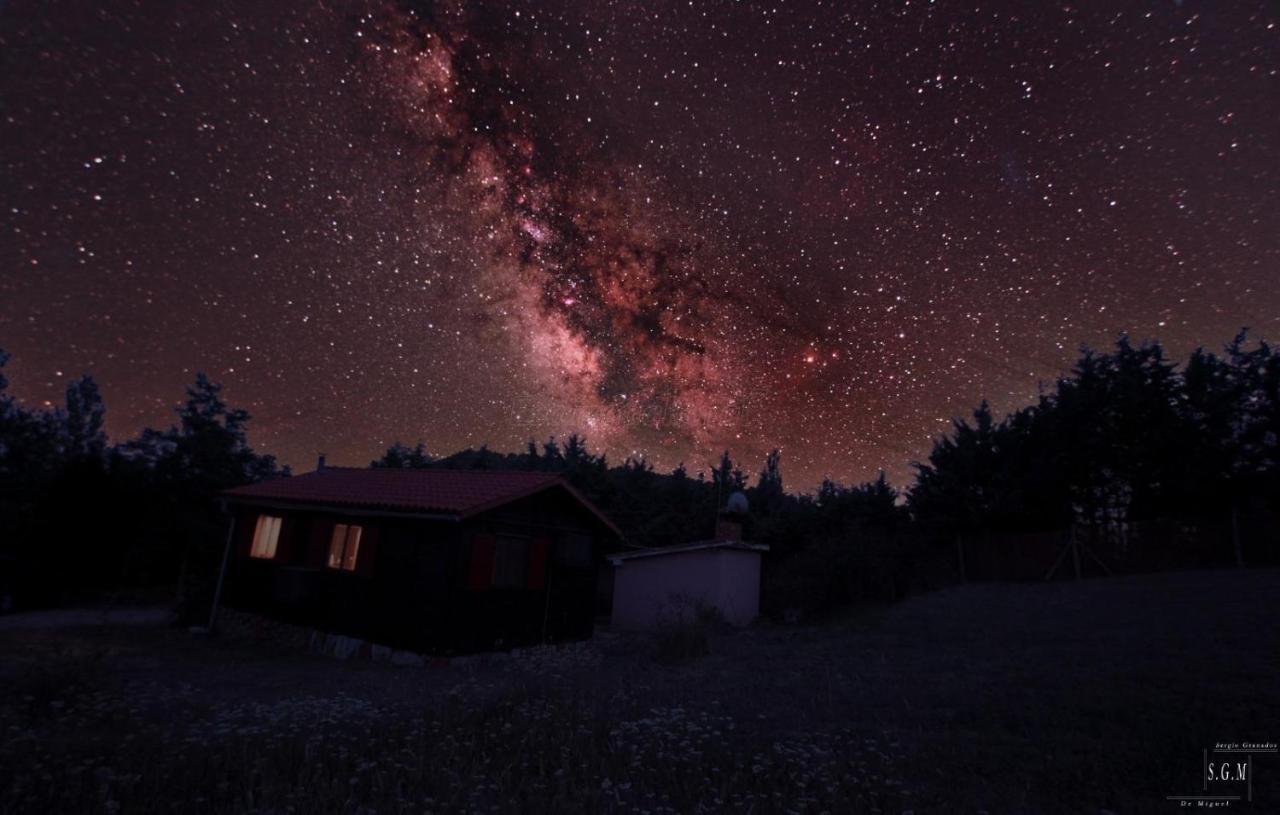 Casa Rural La Canadiense Log Cabin Vendégház Buenache de la Sierra Kültér fotó