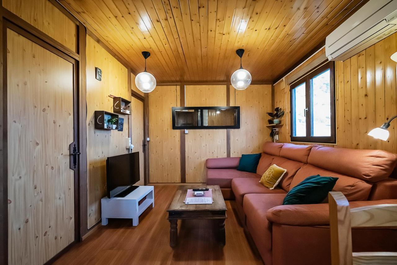 Casa Rural La Canadiense Log Cabin Vendégház Buenache de la Sierra Kültér fotó
