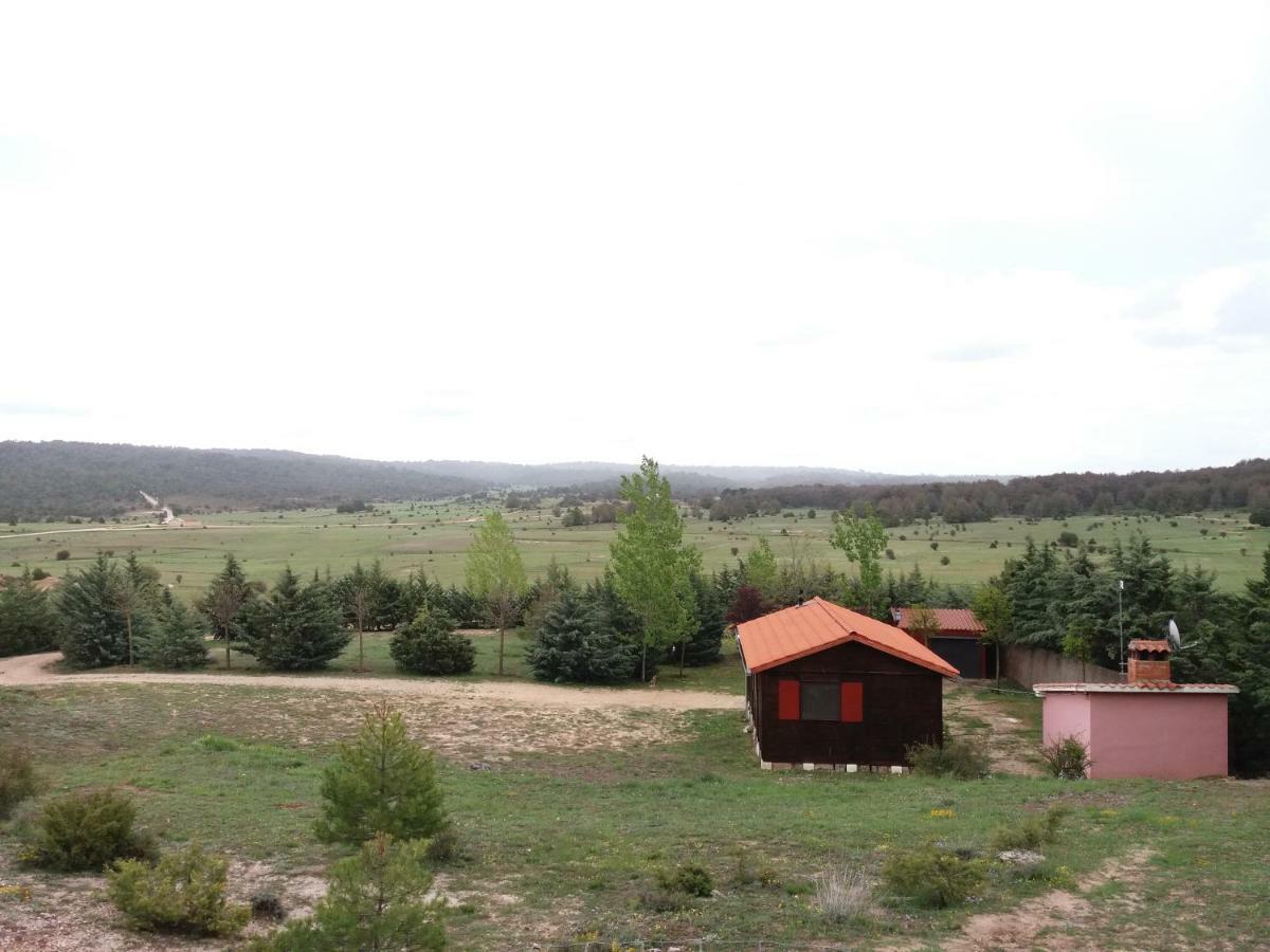 Casa Rural La Canadiense Log Cabin Vendégház Buenache de la Sierra Kültér fotó